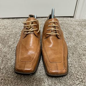 Stacy Adams Brown Leather Lace-Up Men’s Dress Shoes Size 10.5